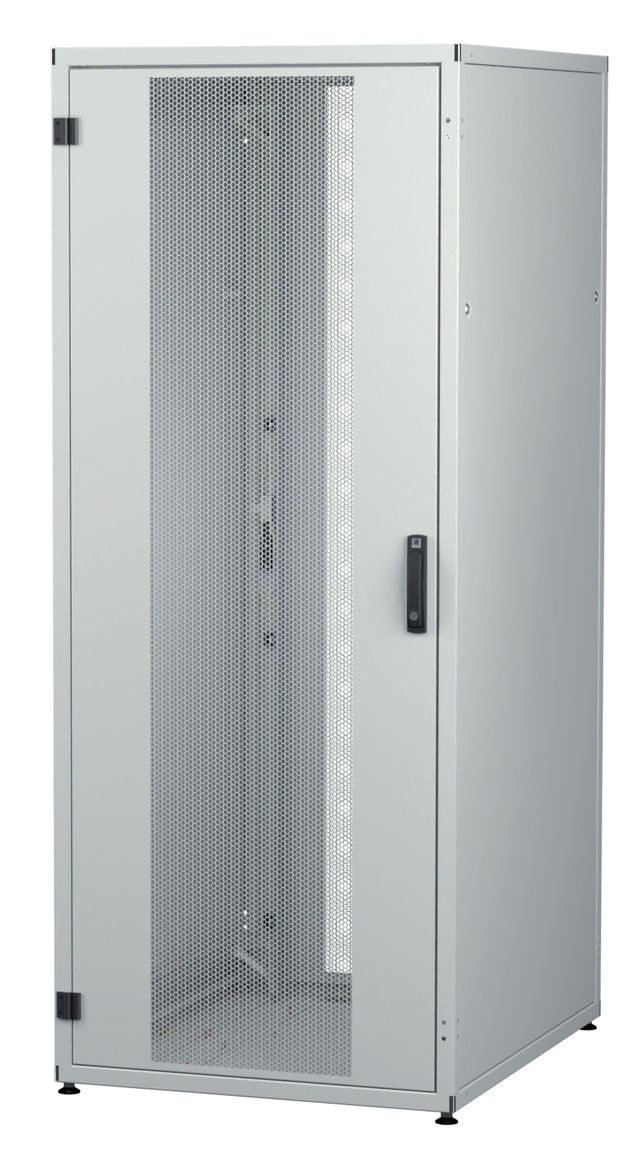 SZB IT 44AA 42HE 800x1000mm serverrack RAL7035 med ventilerande dörrar fram och bak. F-rack Systems